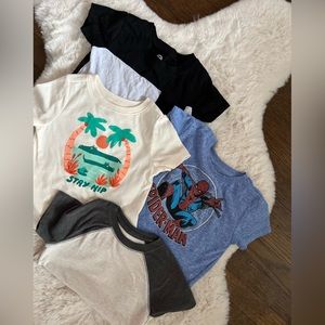 SOLD ❌POST - SET OF 4 - 18 Toddler Boy T-Shirts